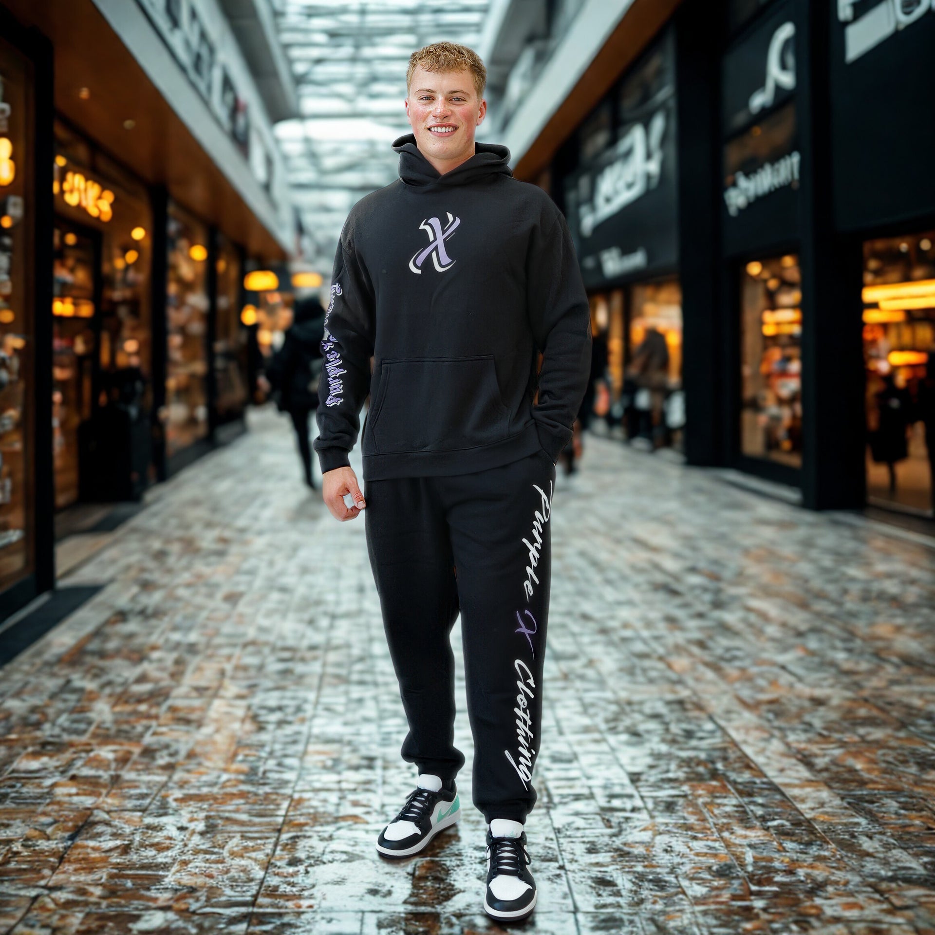 The Unknown Relaxed Hoodie - Onyx Black