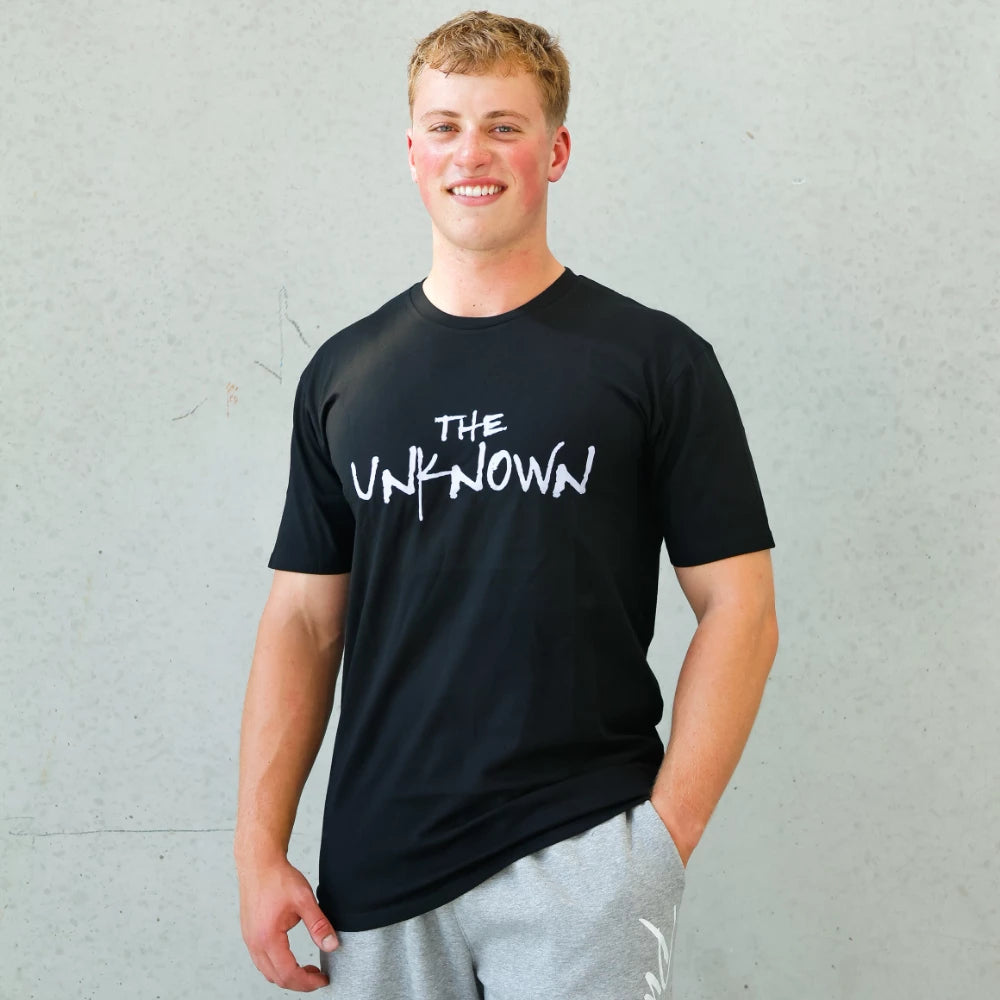 The Unknown Essential Tee - Onyx Black