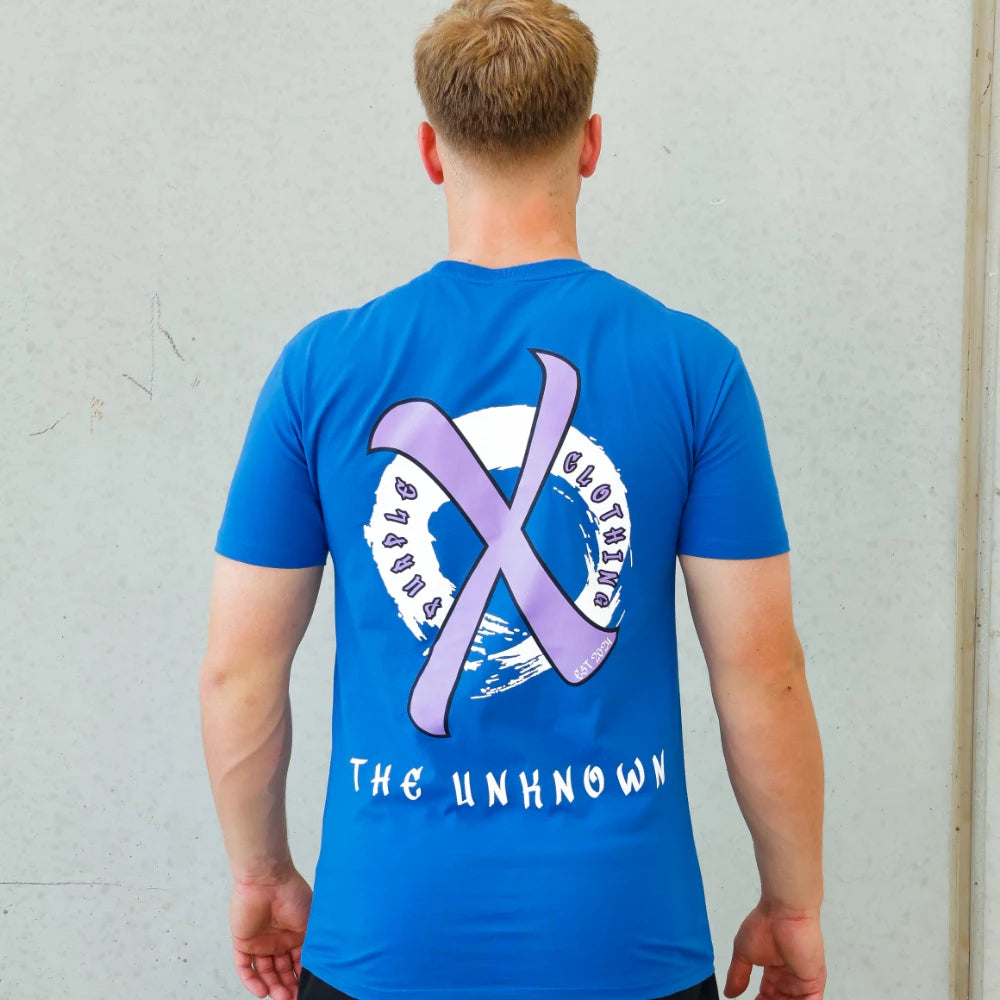The Unknown Signature Staple Tee - Royal Navy